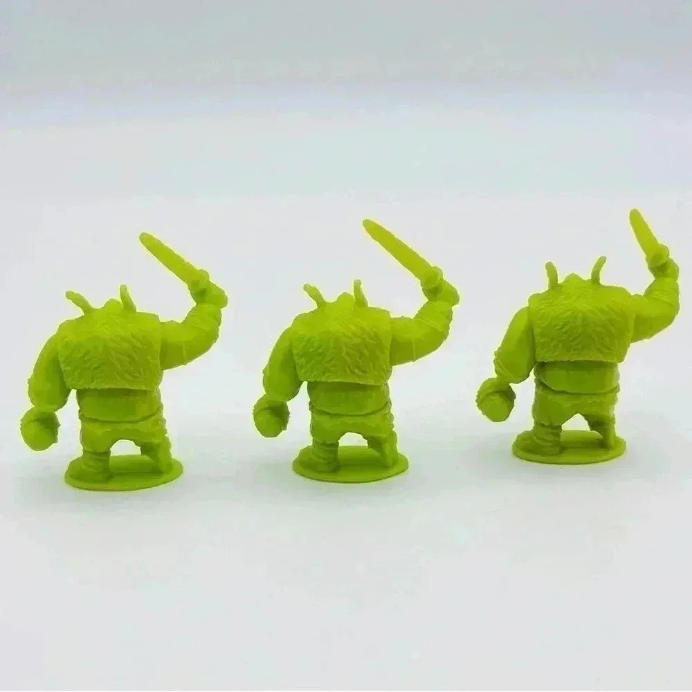 How to Train a Dragon Figure Gobber, Set of 3, Green - Picture 4 of 6